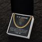 To My Forever Love – Cuban Link Chain Gift for Husband