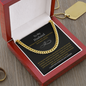 To My Husband Cuban Link Chain