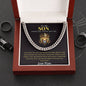 To Son from Mom Cuban Chain