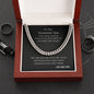 Cuban Chain to my Awesome Son from mom