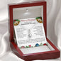 Daughter-In-Law Christmas Alluring Beauty Necklace