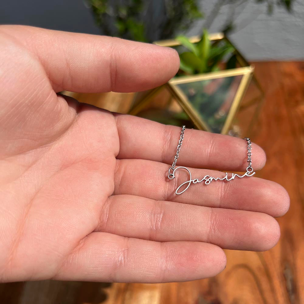 Signature Style Personalized Name Necklace for Valentine's Day