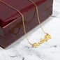 Name Necklace with Paw