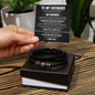 To My Husband Love You Forever Bracelet
