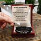 To My Grandson | Love You Forever Bracelet | LTMC (V2)