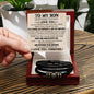 To My Son | Love You Forever Bracelet | LTMC