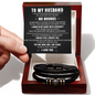 To My Husband Love You Forever Bracelet