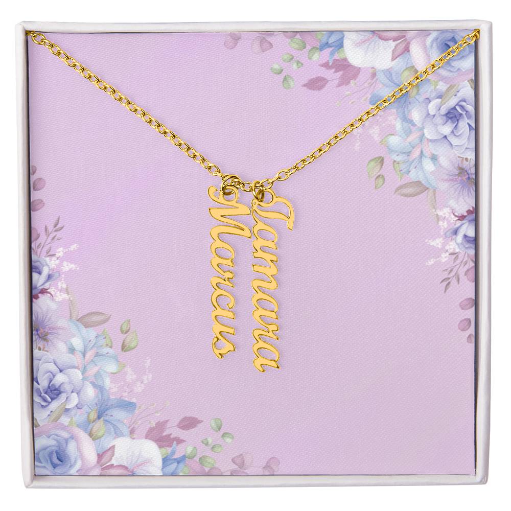 Personalized Multi Names Necklace