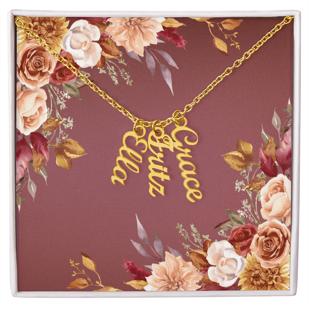NameChain: Custom Multi-Name Necklace
