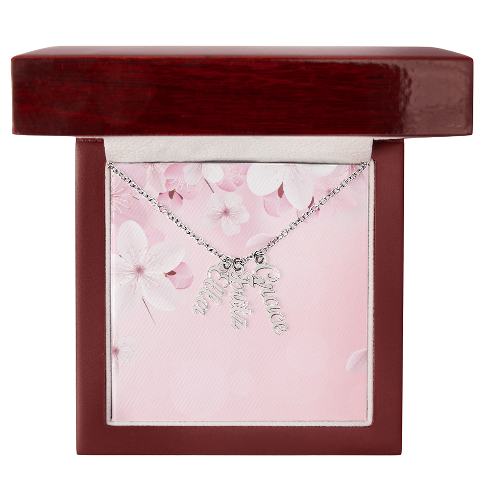 Personalized Multi Name Necklace for Mother's Day