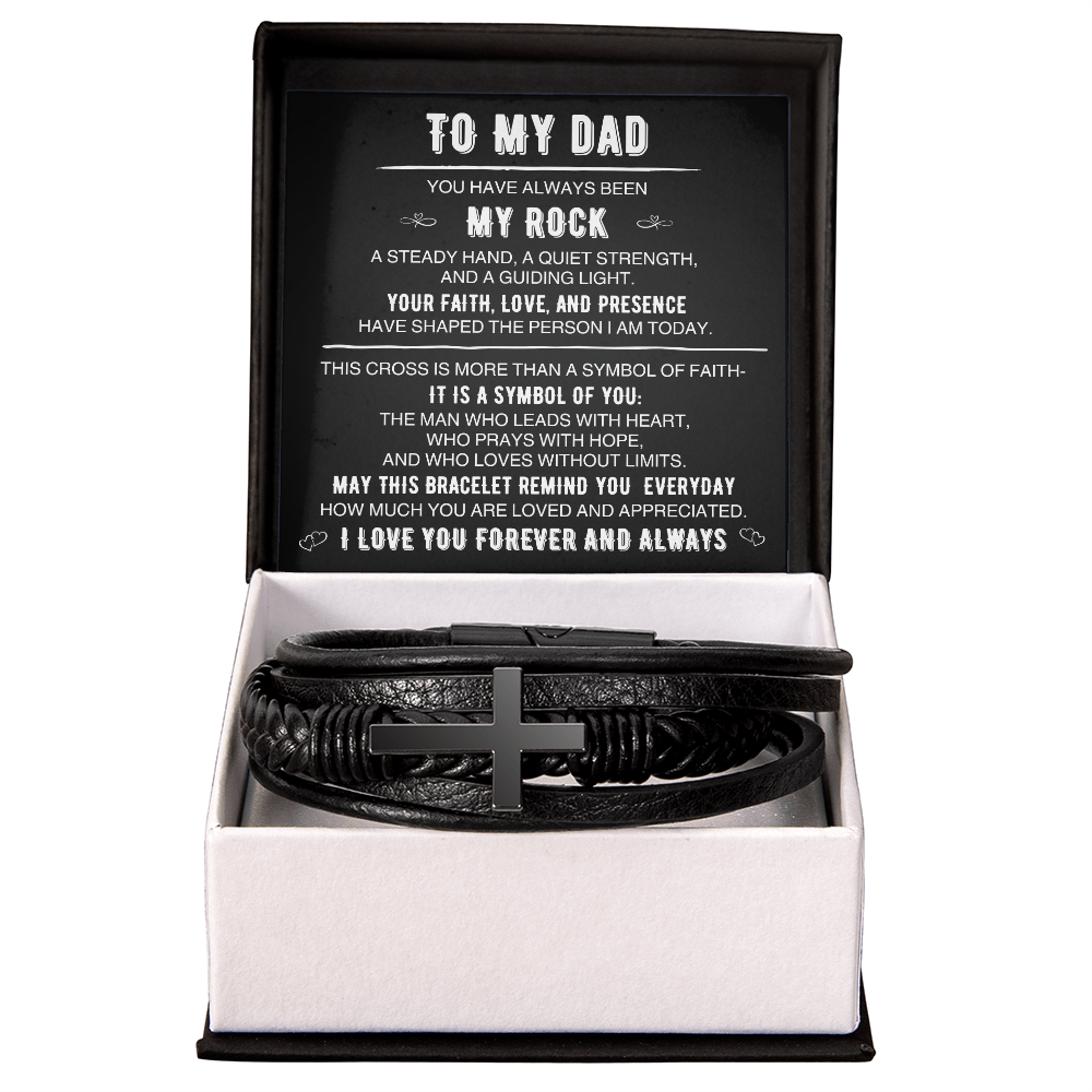 Cross Bracelet For Dad