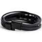 To My Grandson | Cross Leather Bracelet | BLKMC (V2)