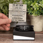 To My Son | Cross Leather Bracelet | LTMC