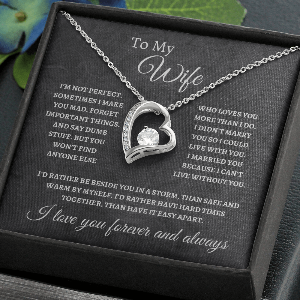 Forever Love Necklace for Your Wife