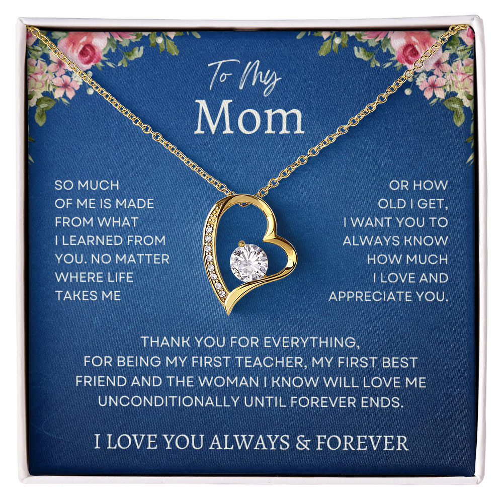 Forever Love Necklace for Mom