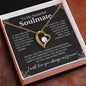 To My Beautiful Soulmate | Forever Love Necklace