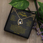 To My Daughter Forever Necklace from Dad