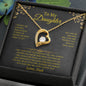 To My Daughter Forever Necklace from Dad