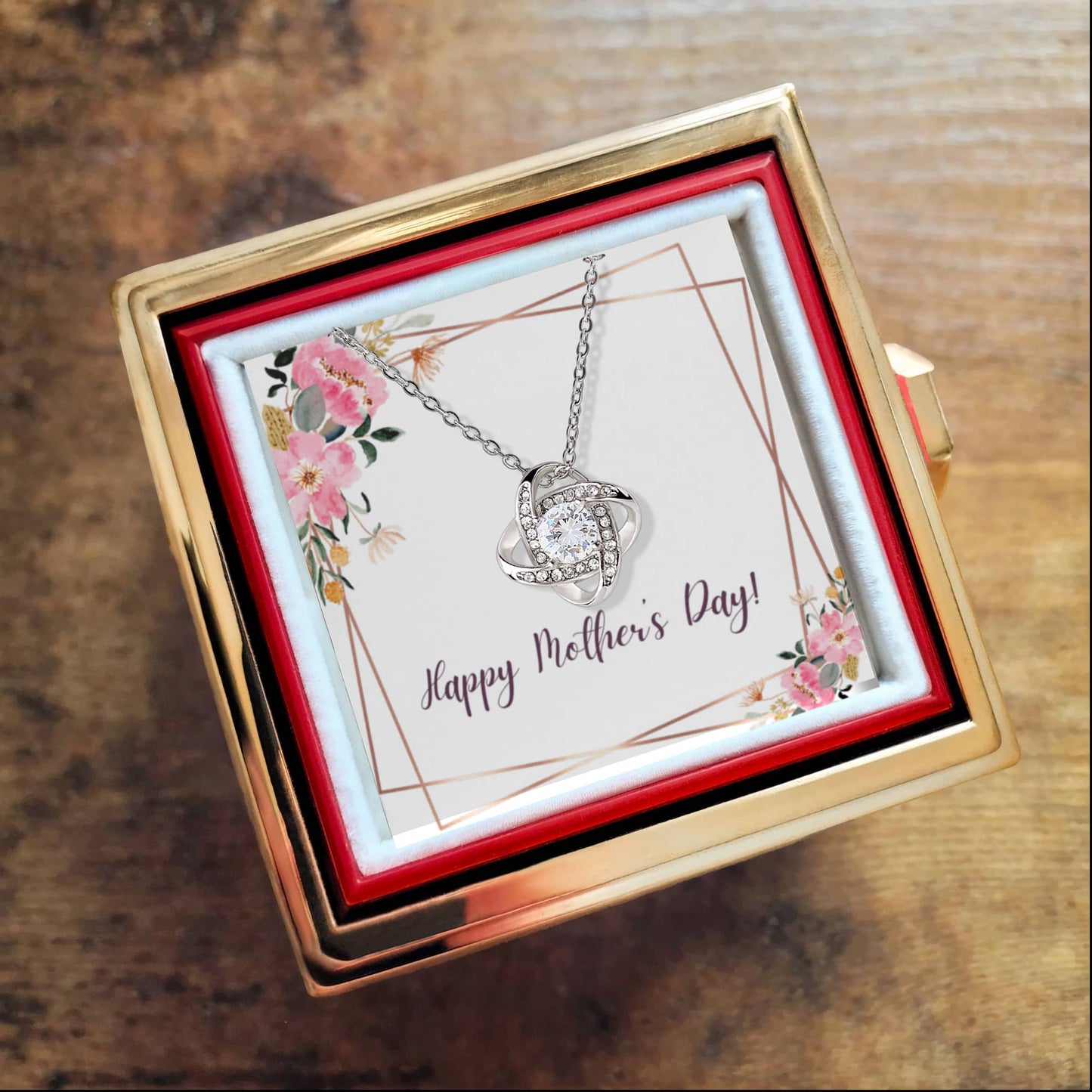 Love Knot with Rose Box for Mother's Day