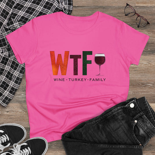 Wine, Turkey, Family Festive Tee