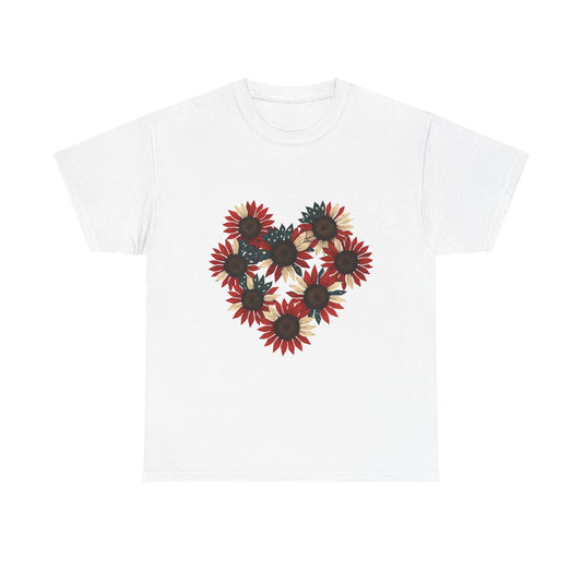Sunflower Heart Tee