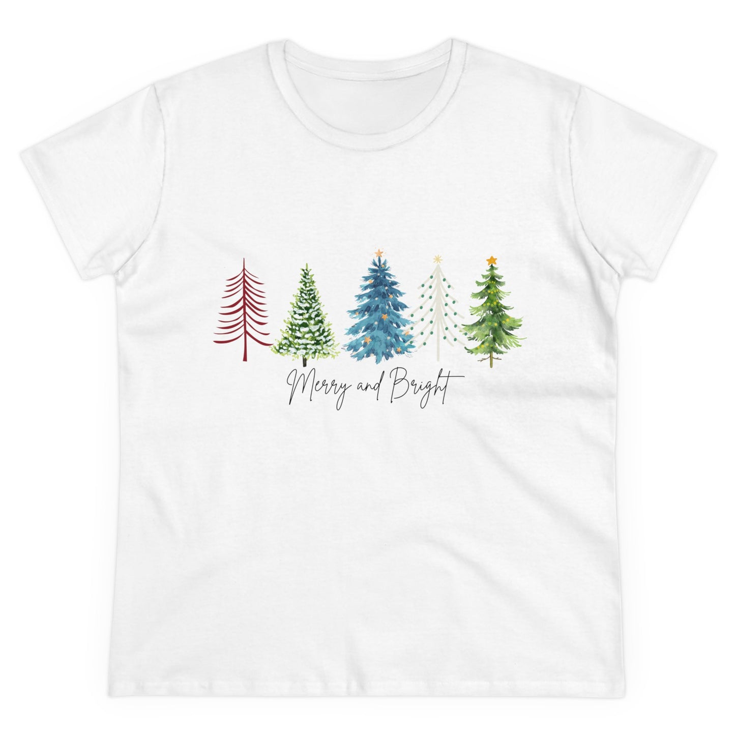 Merry and Bright Christmas Tee