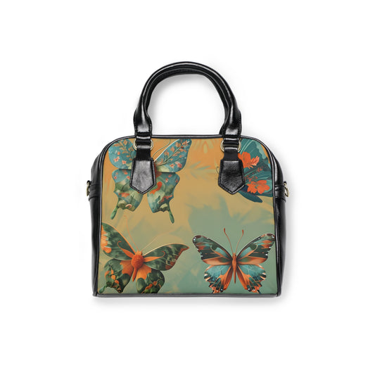 Sunset Butterfly Shoulder Bag