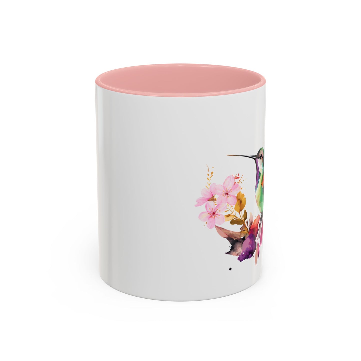 Coffee Mug - Waterflower Hummingbird  Design