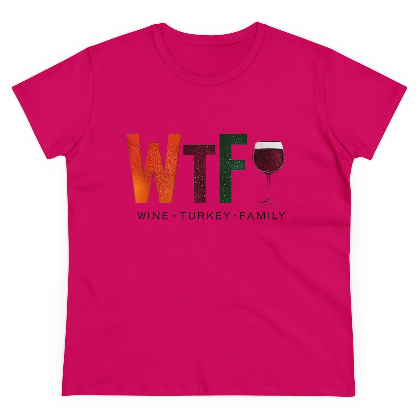 Wine, Turkey, Family Festive Tee