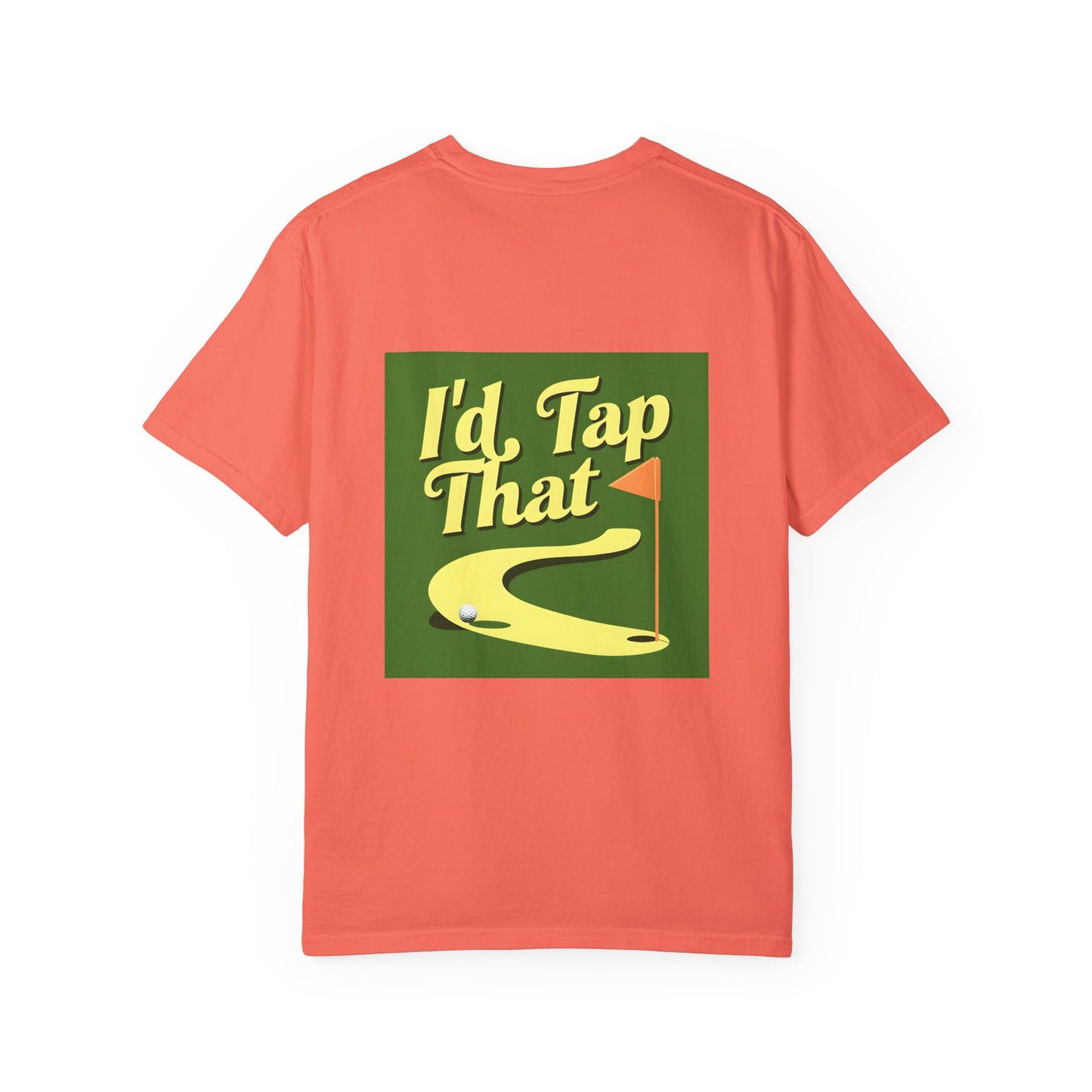 Funny Golf Tee Unisex T-shirt - I'd Tap That Design