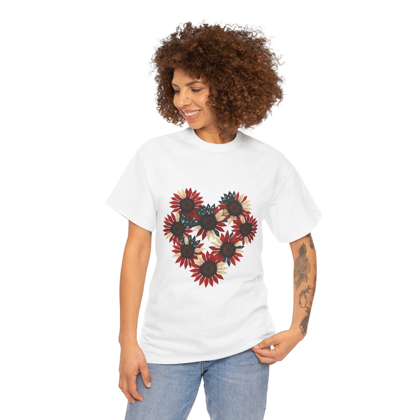 Sunflower Heart Tee