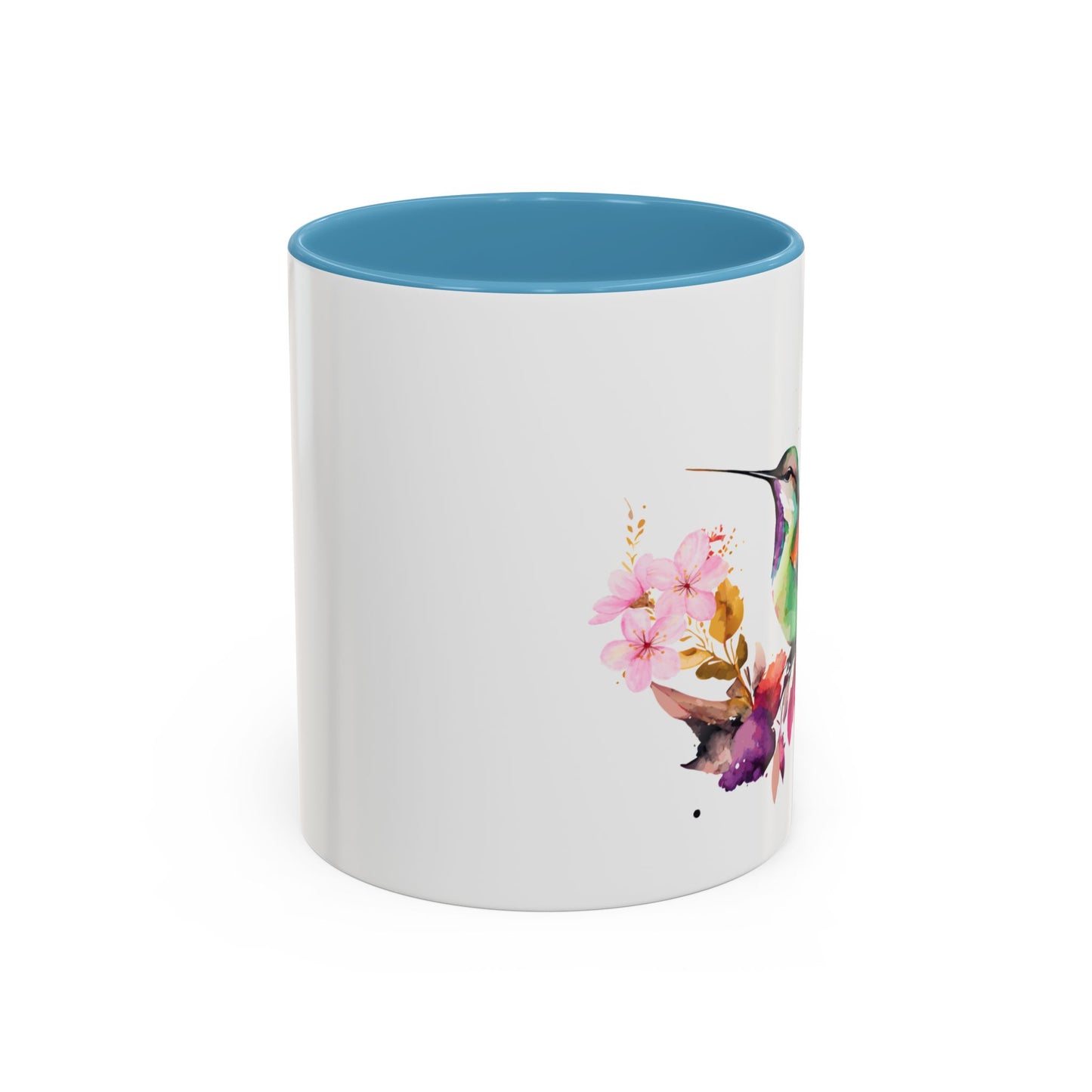 Coffee Mug - Waterflower Hummingbird  Design