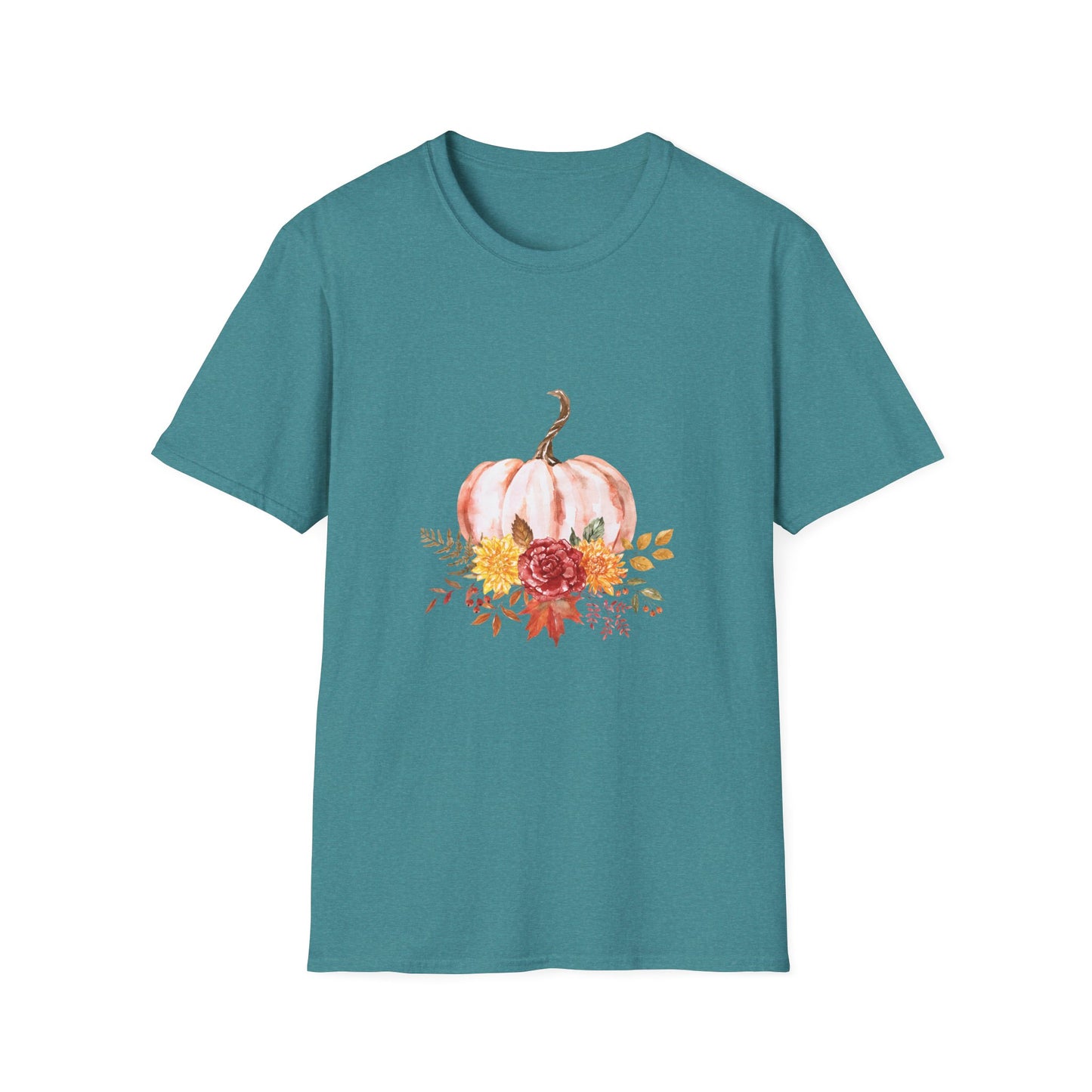 Floral Pumpkin Shirt