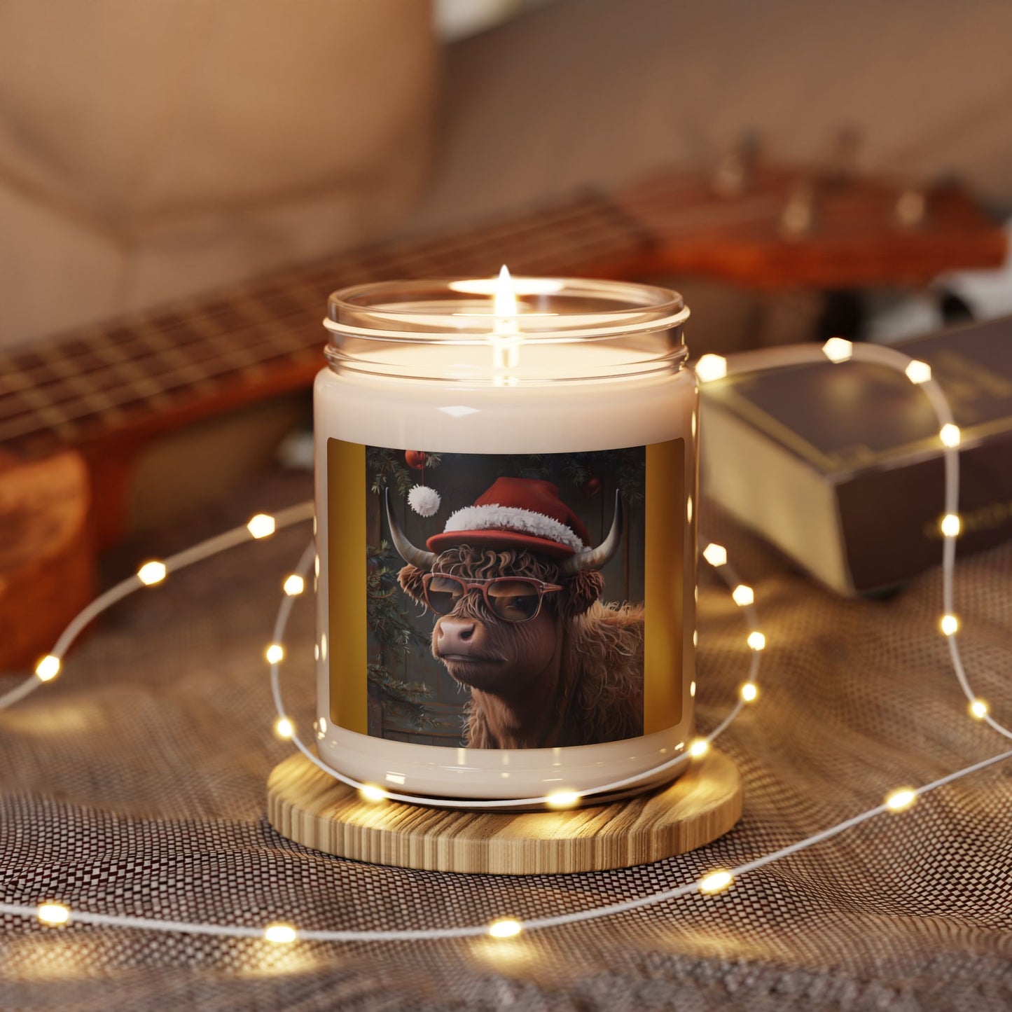 Christmas Cow Soy Candle