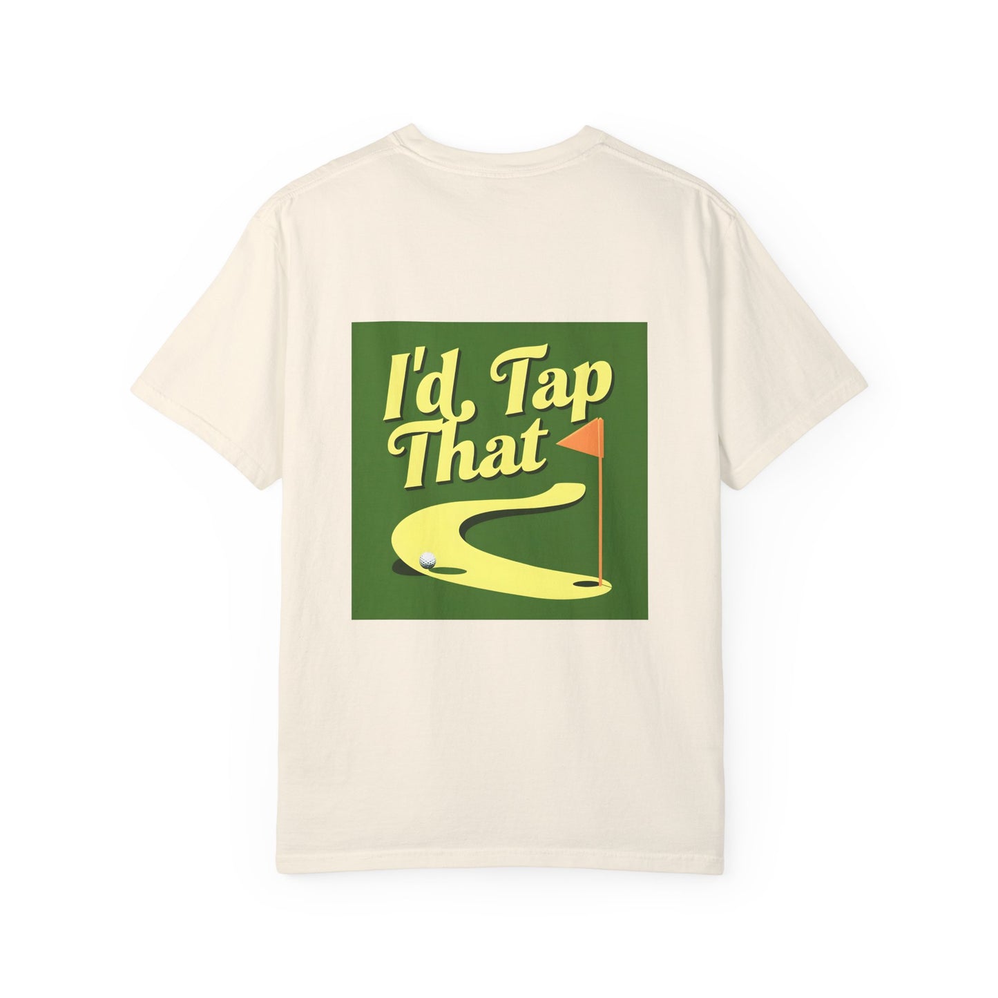 Funny Golf Tee Unisex T-shirt - I'd Tap That Design