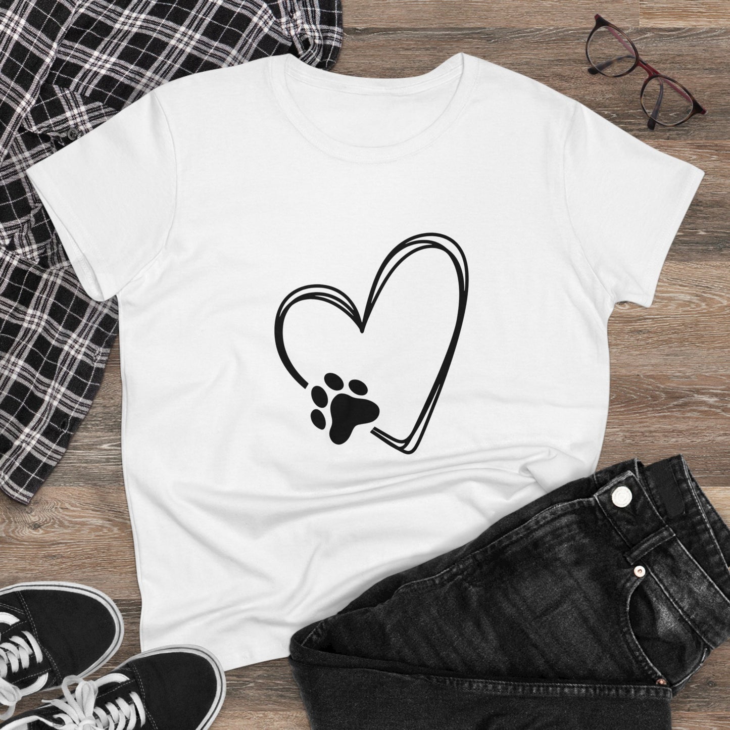 Heart and Paw Women's Tee