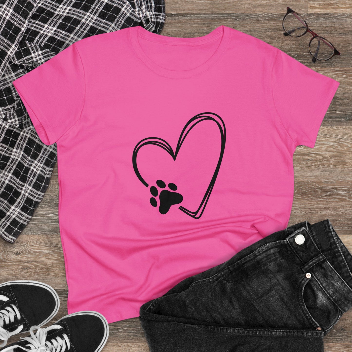 Heart and Paw Women's Tee