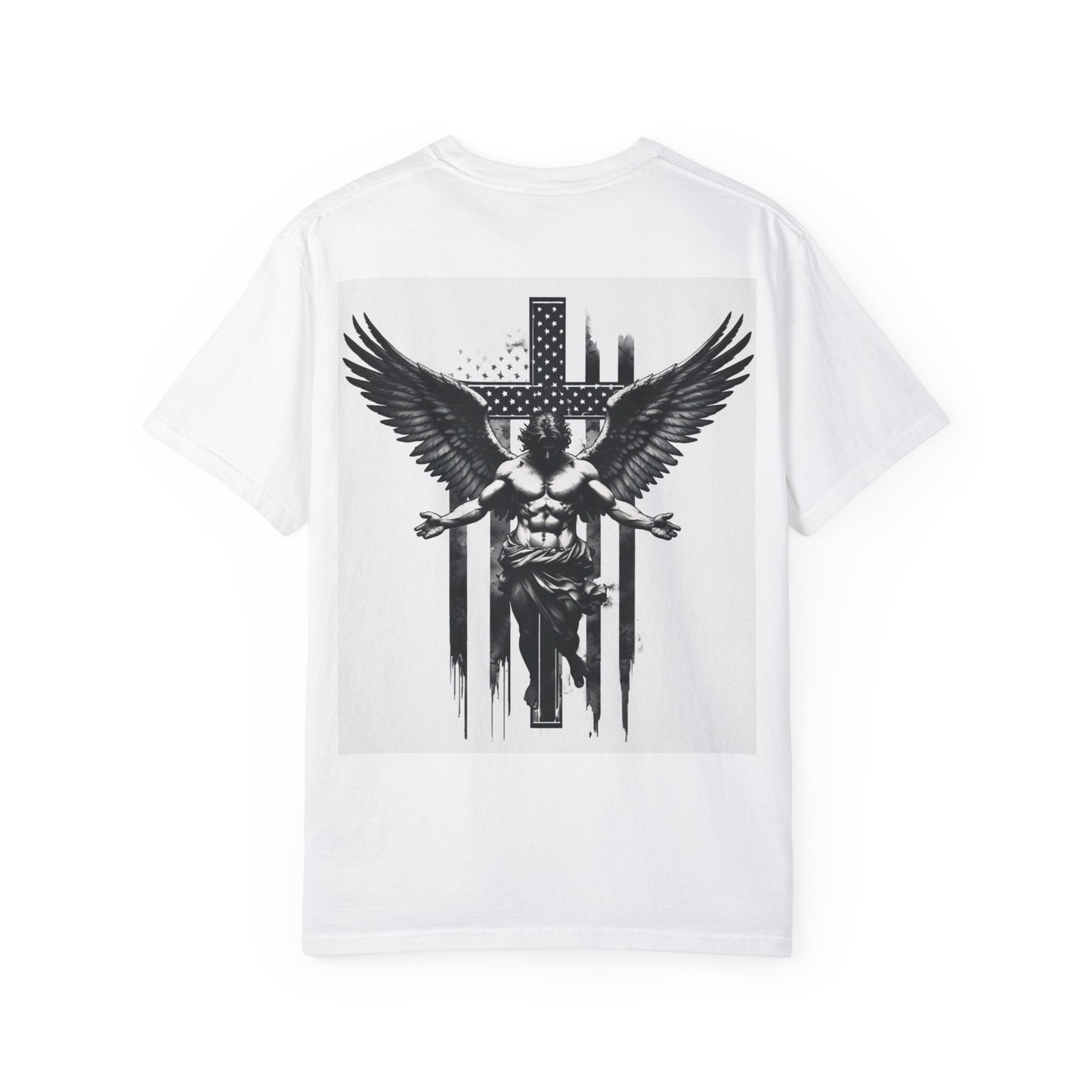 Angel Cross USA Flag Tee