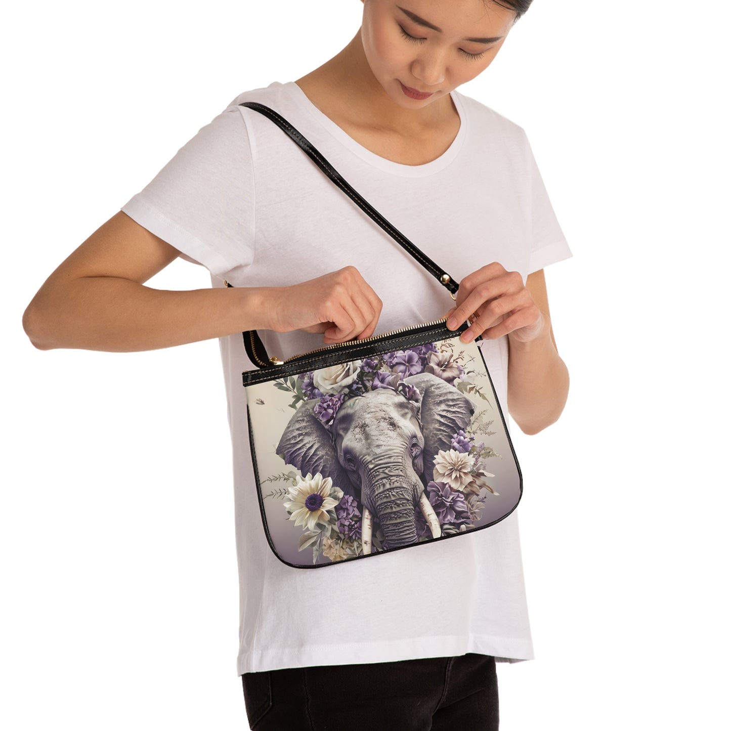 Floral Elephant Bag