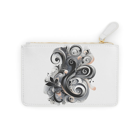 Elegant Floral Mini Clutch Bag | Stylish Pouch for Makeup, Wallet, Travel, Bridesmaids Gifts, Evening Events