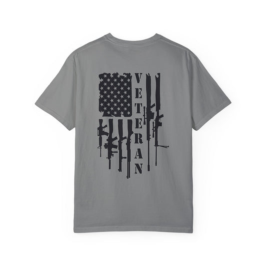 US Veteran Flag Guns T-Shirt