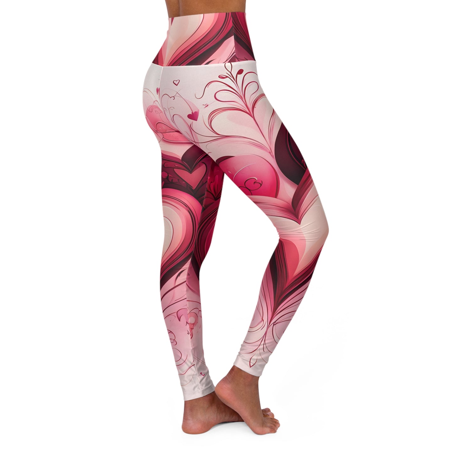 Hearts Yoga Leggings