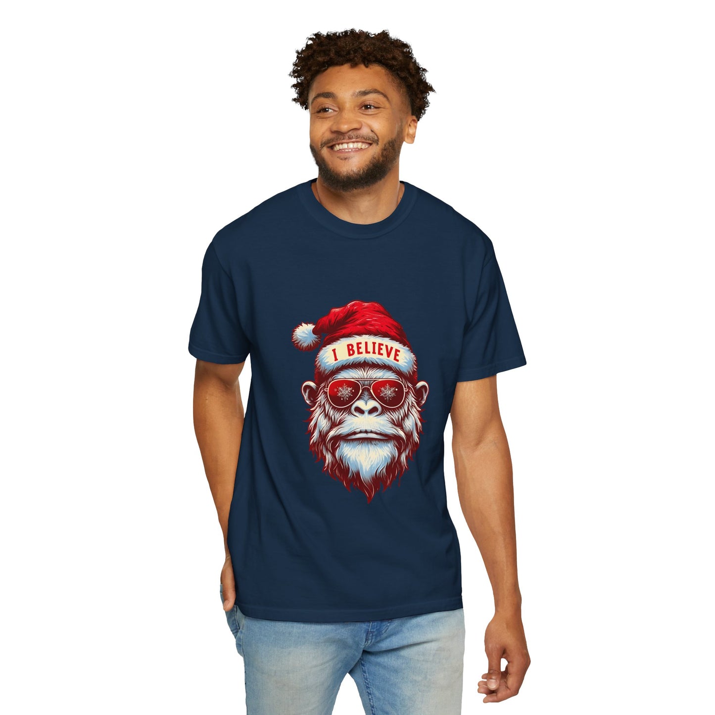 I Believe Yeti Christmas T-Shirt