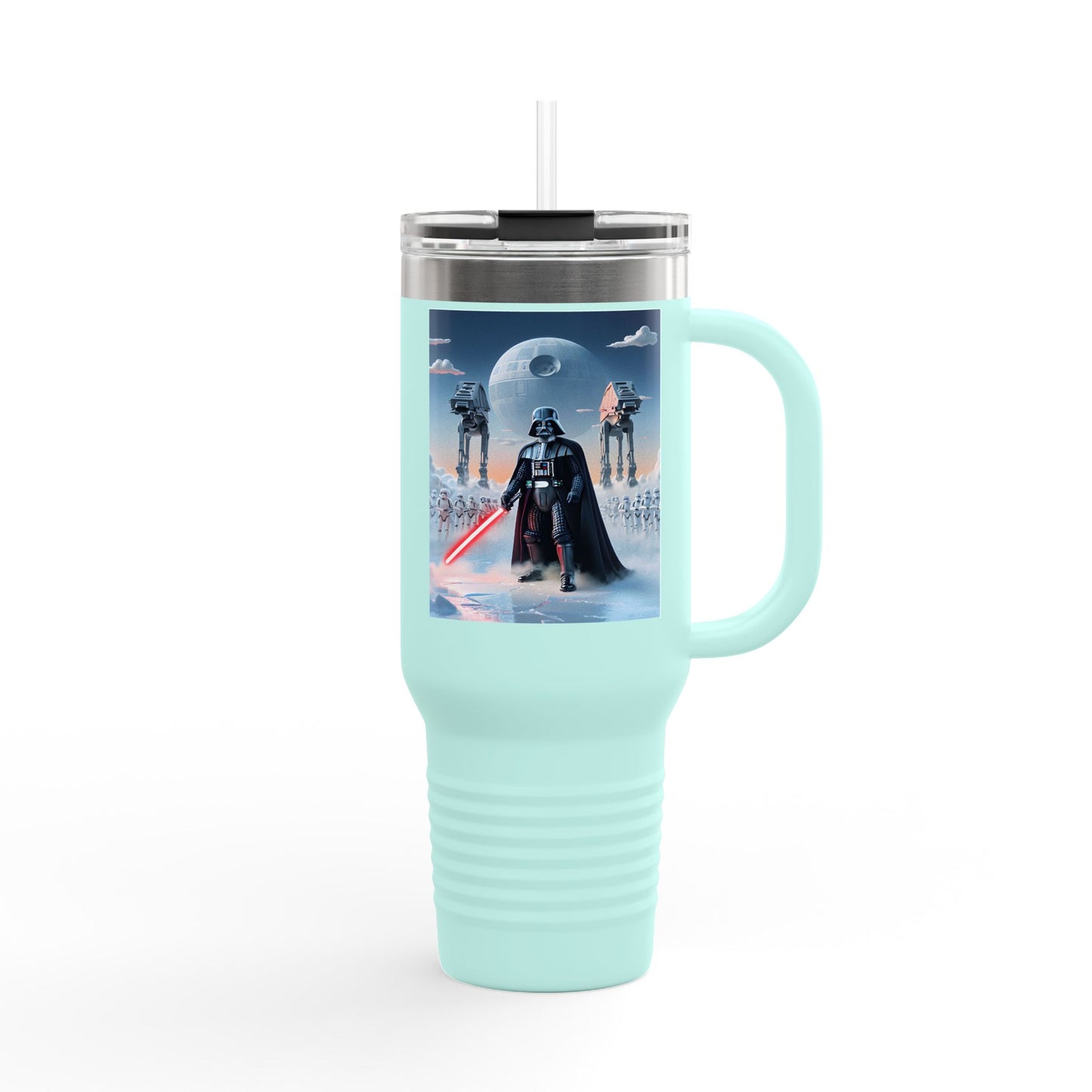 Star Wars 40oz Insulated Travel Mug - Darth Vader and Storm Troopers Tumbler