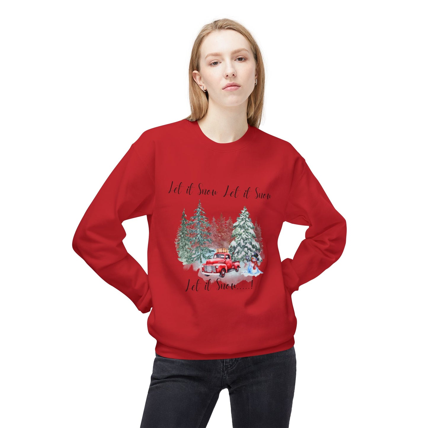 Let it Snow Women's Sweatshirt