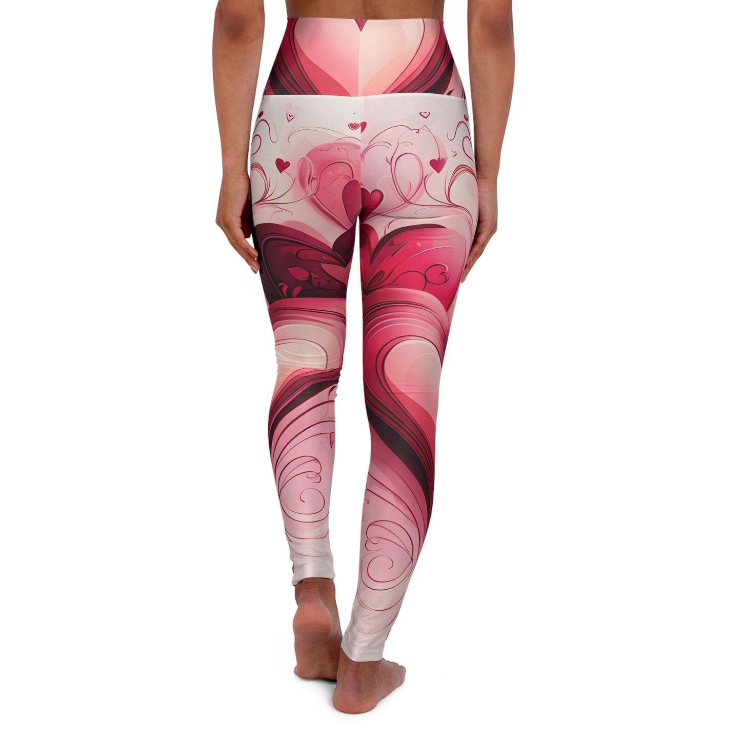 Hearts Yoga Leggings