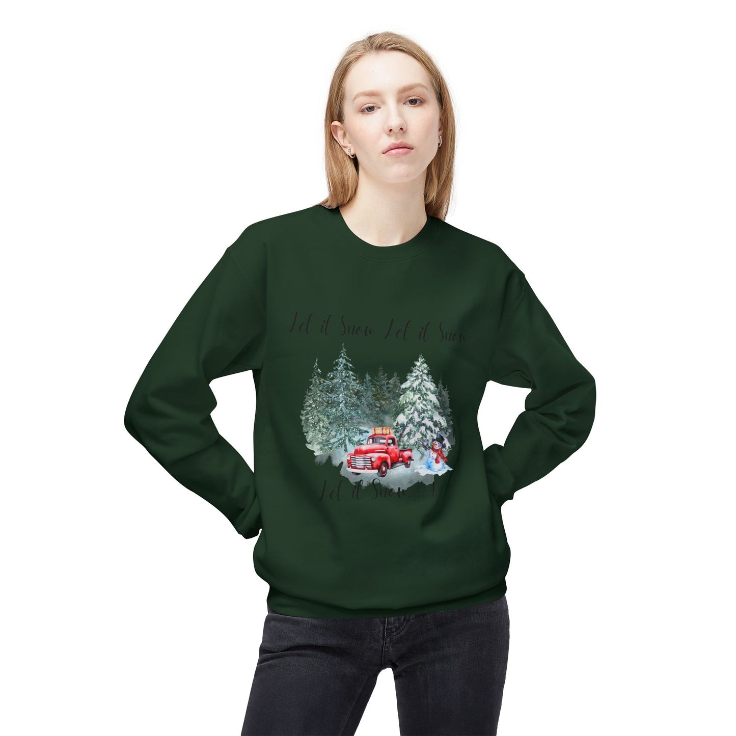 Let it Snow Women's Sweatshirt