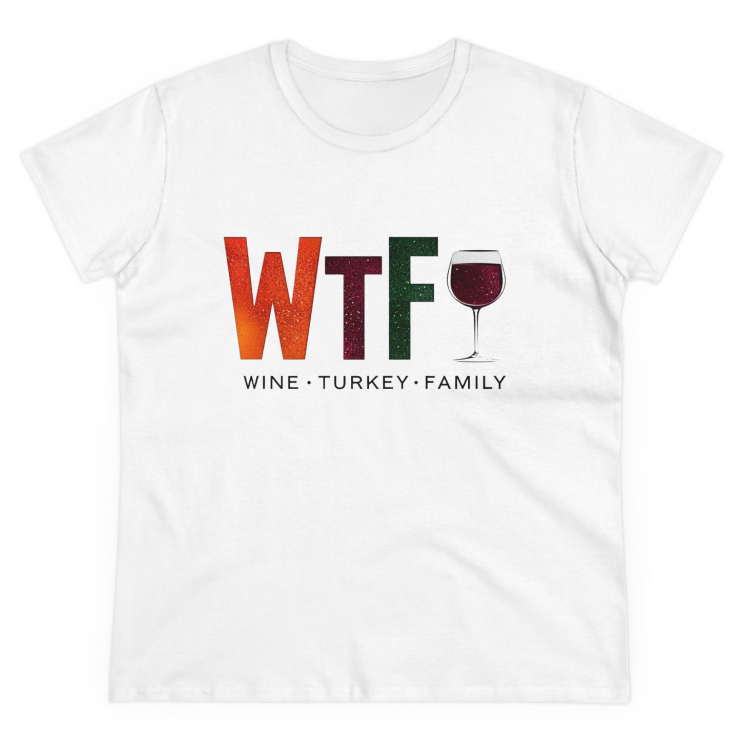 Wine, Turkey, Family Festive Tee