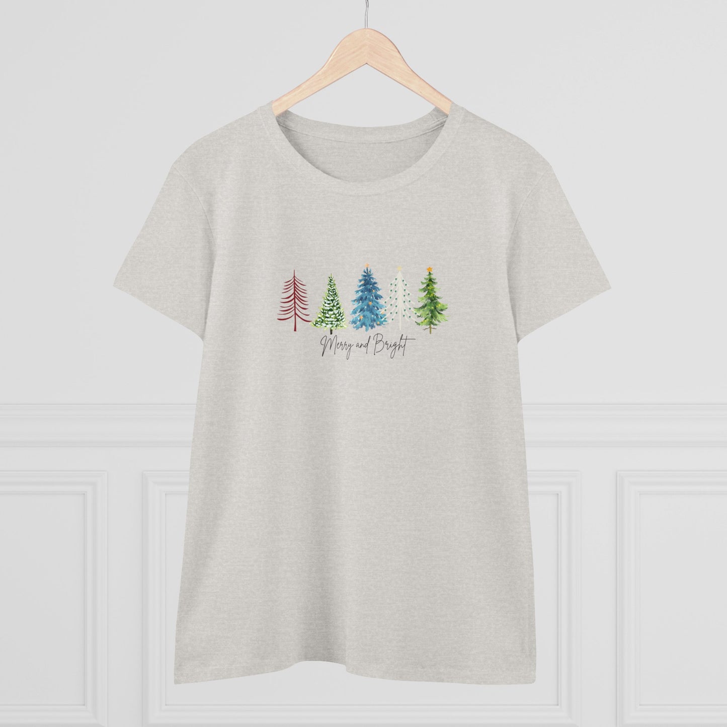 Merry and Bright Christmas Tee