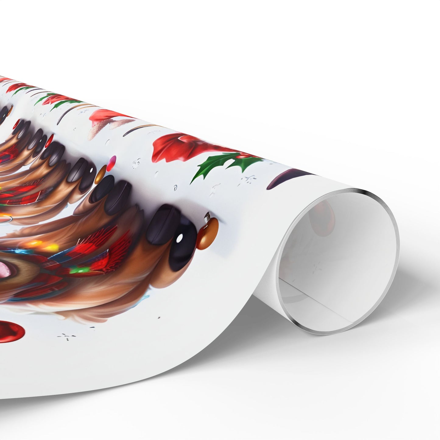 Wrapping Paper - Laughing Highland Cow Design